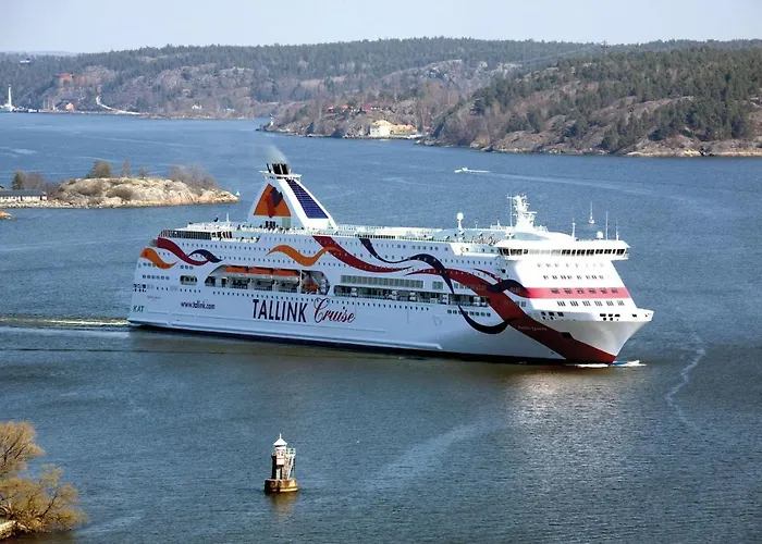 Tallink Ferry - Baltic Queen To Stockholm  塔林